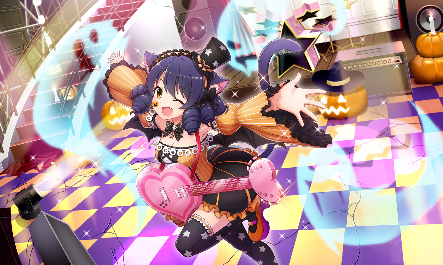 show by rock!! fes a live SSR bromine Purupuru! Halloween Live, Nyan - Cyan